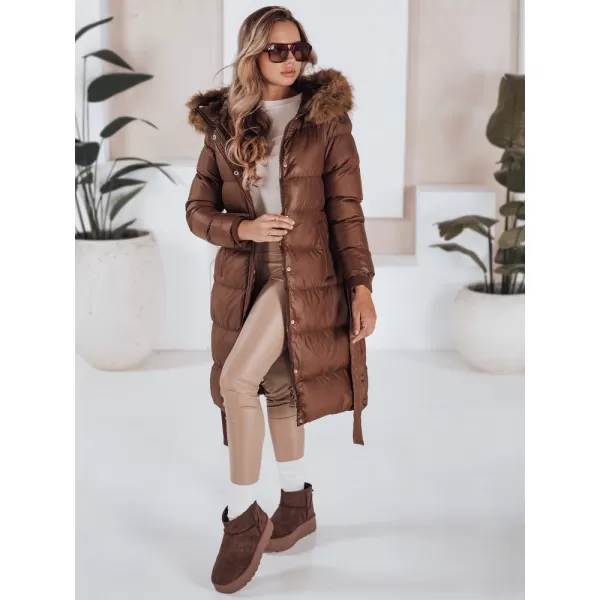  Ženska jakna DSTREET TY5009 RJAVA 