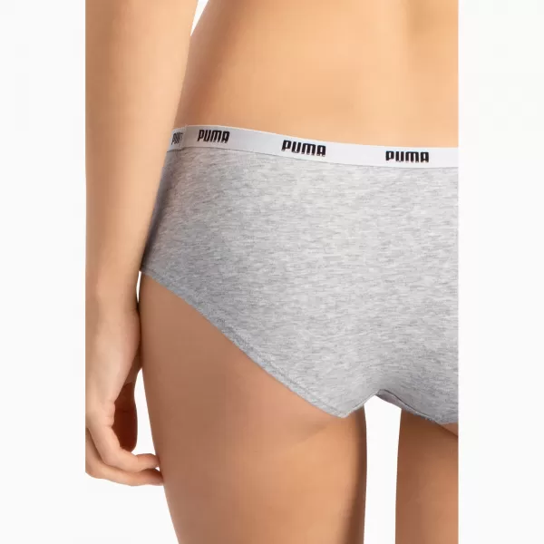  Hlačke PUMA WOMEN HIPSTER 2P PACK 90785205 SIVA/SIVA 