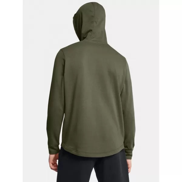  Moški pulover UNDER ARMOUR UA RIVAL TERRY LC HD 1370401-390 ZELENA 