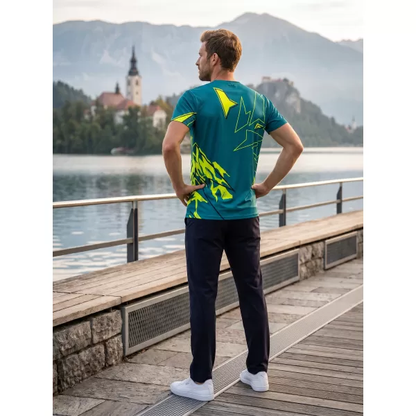  Moška vrhunska majica za prosti čas ALTISPORT VOJ/ALM123TR06 KEROZIN 