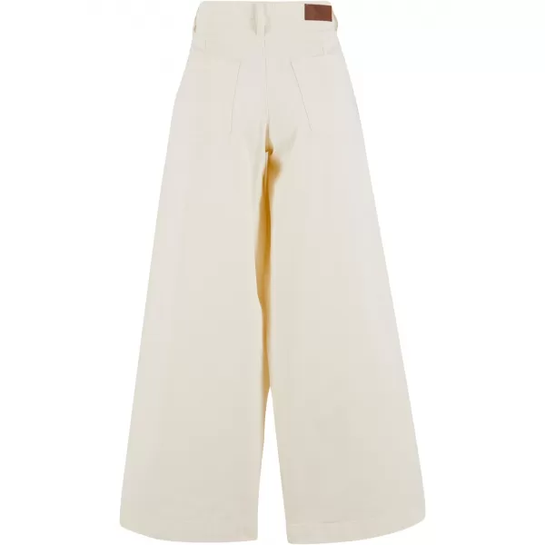  Ženske kavbojke URBAN CLASSICS TB7192 BELI PESEK 