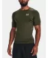 Moška majica s kratkimi rokavi UNDER ARMOUR UA HG ARMOUR COMP SS 1361518-390 ZELENA