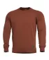 Pulover PENTAGON HAWK SWEATER BLANK K09019 KOSTANJEVA RDEČA