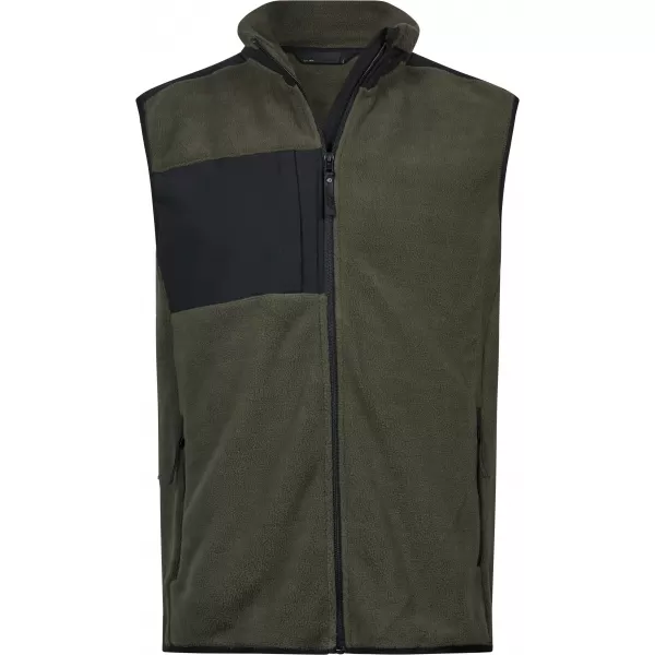  Moški telovnik TEE JAYS | TJ 9122 GLOBOKO ZELENA/ČRNA 