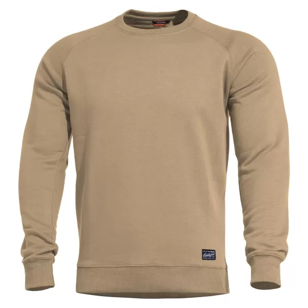  Pulover PENTAGON HAWK SWEATER BLANK K09019 RJAVO RJAVA 