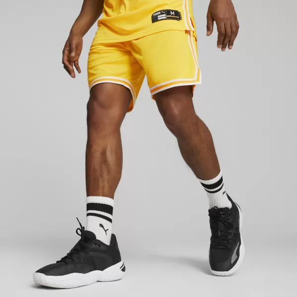  Kratke hlače PUMA HOOPS TEAM GAME SHORT 67662905 KIBERNETSKA RUMENA 