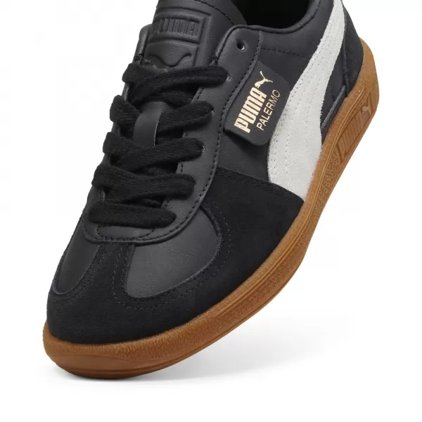  Otroški čevlji PUMA PALERMO LTH JR 39727503 PUMA ČRNA/PERNATA SIVA/GUMIJA 