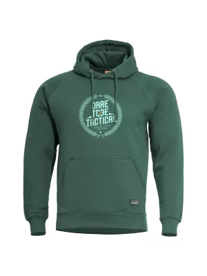 Pulover PENTAGON PHAETON HOOD SWEATER K09021-LA83 SPRINGBOK ZELENA