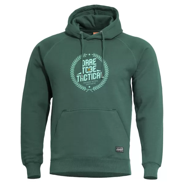  Pulover PENTAGON PHAETON HOOD SWEATER K09021-LA83 SPRINGBOK ZELENA 