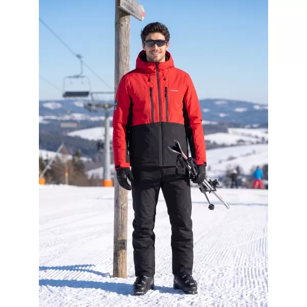  Moška zimska jakna ALTISPORT GALLANT RDEČA 
