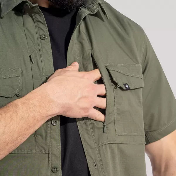  Moška srajca PENTAGON PLATO SHIRT SHORT K02019 ČRNA 