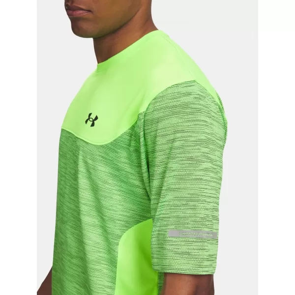  Moška majica s kratkimi rokavi UNDER ARMOUR UA TECH UTILITY SS ZELENA 