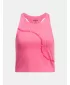 Dekliški brezrokavnik UNDER ARMOUR G MOTION BRANDED CROP TANK 1390079-672 ROZA