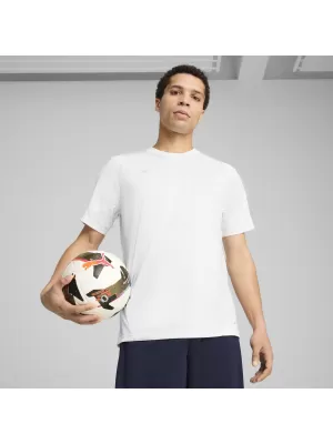 Moški dres PUMA TEAMCUP TRAINING JERSEY 659167_04 PUMA WHITE/PUMA SILVER