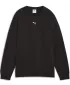 Damske trenirke PUMA ESS OVERSIZED CREW FL 68540001 PUMA ČRNA