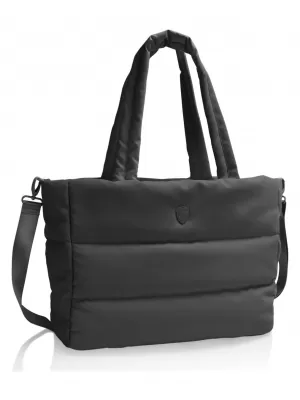 Torba HEYS PUFFER TOTE BAG ČRNA