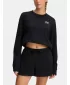 Ženski pulover UNDER ARMOUR UA RIVAL TERRY CREW 1389659-001 ČRNA