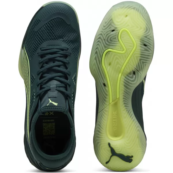  Moški čevlji PUMA ELIMINATE NITRO SQD 4 10843801 ZELENA/FIZZY/BELA/SREBRNA 