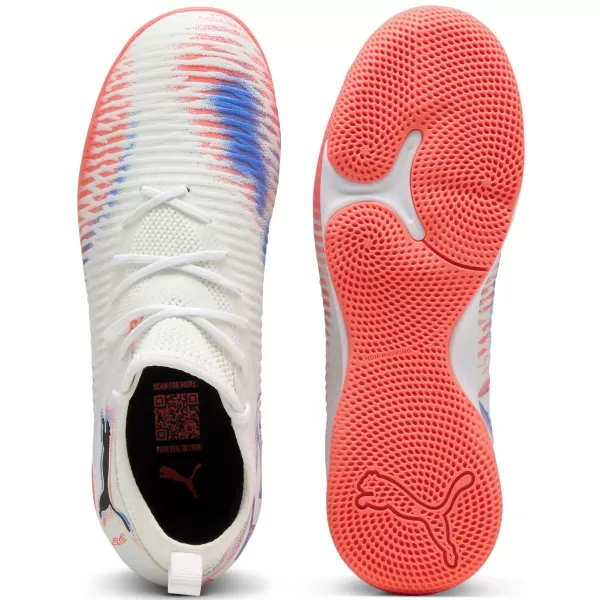  Otroški čevlji PUMA FUTURE 8 MATCH IT + MID JR 10861701 WHITE/ BELA/PUMA ČRNA/ŽAREČA RDEČA 
