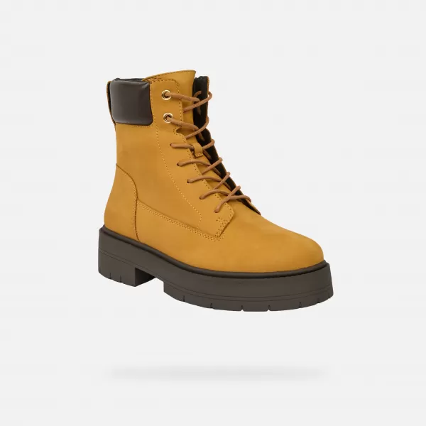  Ženski čevlji GEOX SPHERICA EC7 G009696 JANTAR 