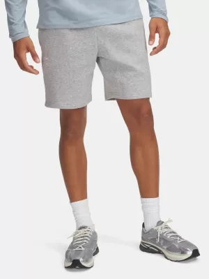 Moške kratke hlače UNDER ARMOUR UA ICON FLEECE SHORT 1380377-011 SIVA