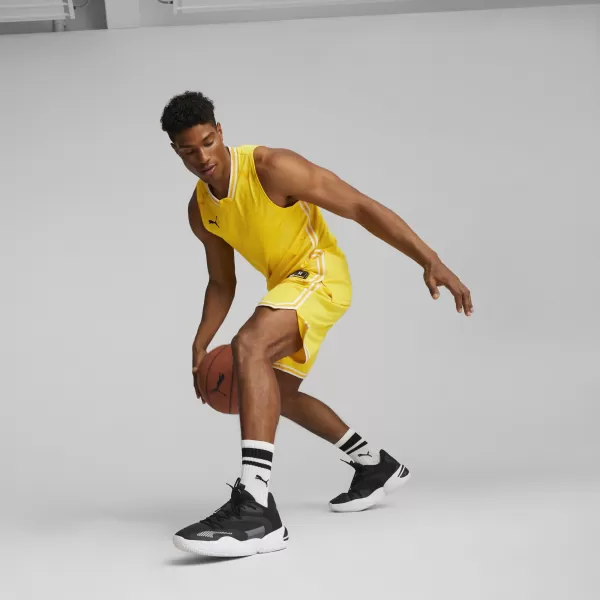  Kratke hlače PUMA HOOPS TEAM GAME SHORT 67662905 KIBERNETSKA RUMENA 