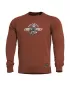 Pulover PENTAGON HAWK SWEATER LONE WOLF K09019 KOSTANJEVA RDEČA