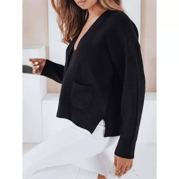 Dame Cardigan DSTREET MY2508 ČRN 
