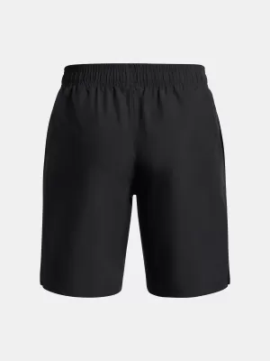 Fantovske kratke hlače UNDER ARMOUR UA TECH WOVEN WORDMARK SHORT 1383341-007 ČRNA