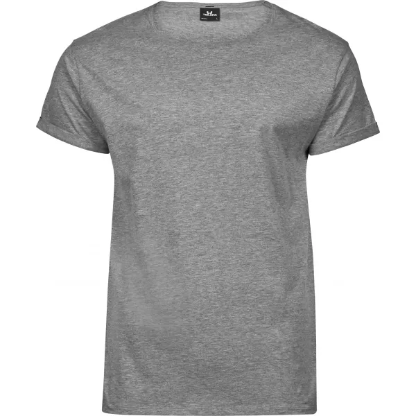  Moška majica s kratkimi rokavi TEE JAYS | TJ 5062 HEATHER SIVA 