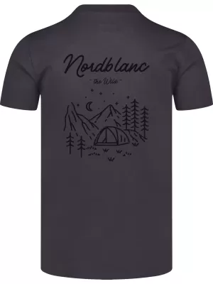 Srajca NORDBLANC CAMPING NBSMT8157 ČRN