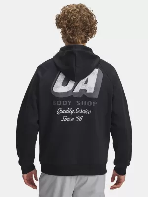 Moški pulover UNDER ARMOUR UA RIVAL FLEECE HBR LOGO HD 6003955-001 ČRNA