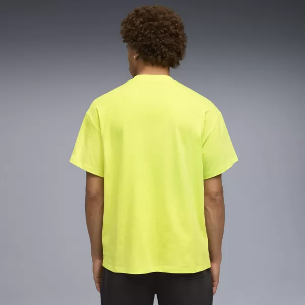  Moška majica s kratkimi rokavi PUMA MELO ALWAYZ ON 1 TEE 63075504 LIMONIN SHERBERT 