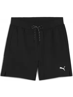 Kratke hlače PUMA M CLOUDSPUN 5" BRANDED SHORT 52759801 PUMA ČRNA