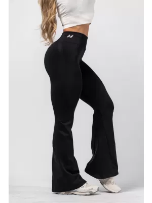 Oblikujoče brezšivne pajkice FLOW SEAMLESS 498 BLACK Nebbia