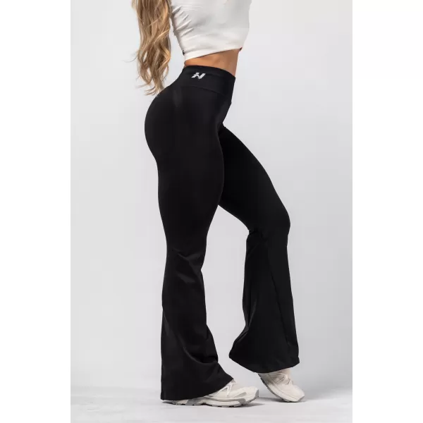  Oblikujoče brezšivne pajkice FLOW SEAMLESS 498 BLACK Nebbia 