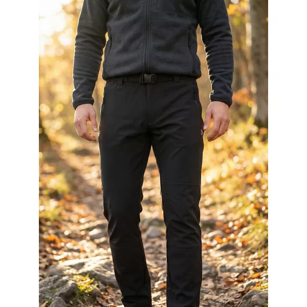  Moške softshell hlače ALTISPORT CORRON ČRNA 