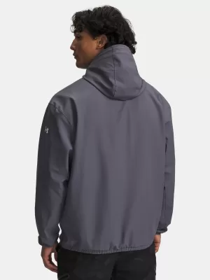 Moška jakna UNDER ARMOUR UA UNSTOPPABLE WVN HOODIE 6003864-025 SIVA