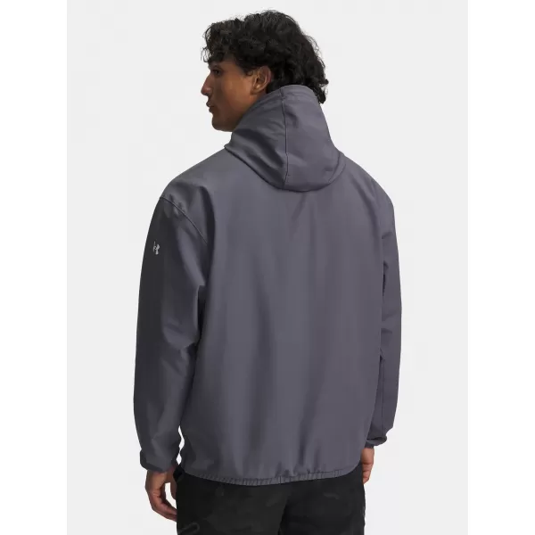  Moška jakna UNDER ARMOUR UA UNSTOPPABLE WVN HOODIE 6003864-025 SIVA 