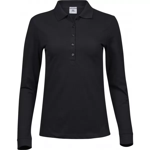  Ženska majica s kratkimi rokavi TEE JAYS | TJ 146 ČRNA 