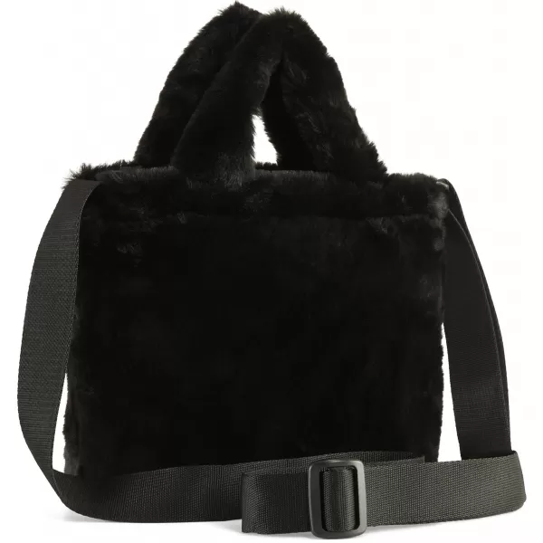  Ženska torba PUMA UP FAUX FUR MINI SHOPPER BAG 09171301 PUMA ČRNA 