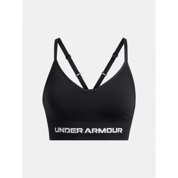  Ženski nedrček UNDER ARMOUR VANISH SEAMLESS LOW BRA 1384417-001 ČRNA 