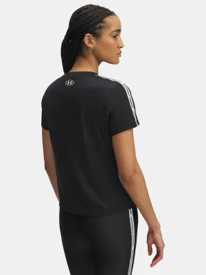Ženska majica s kratkimi rokavi UNDER ARMOUR UA TECH WM TAPE SS 6003915-001 ČRNA