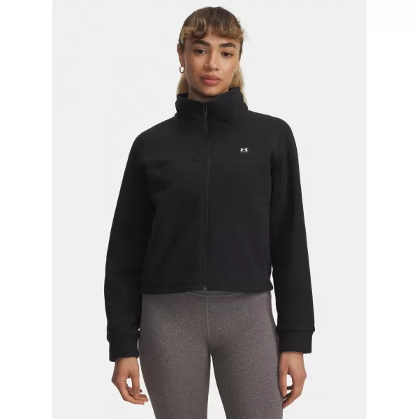  Ženski pulover UNDER ARMOUR UA W EXPANSE FLEECE FZ 1387694-002 ČRNA 
