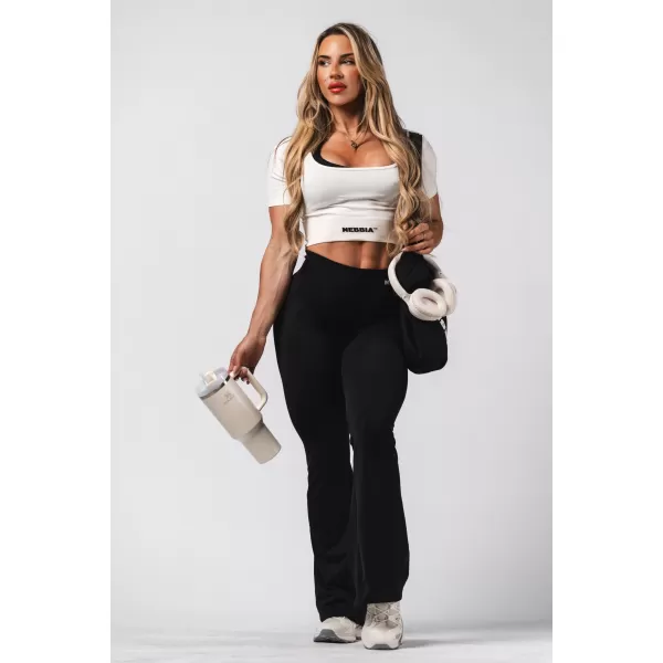  Oblikujoče brezšivne pajkice FLOW SEAMLESS 498 BLACK Nebbia 