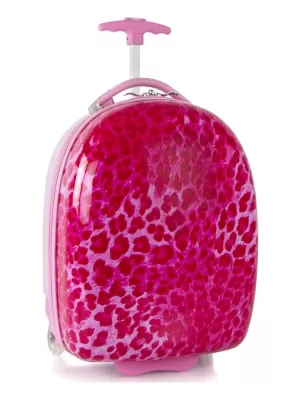 Kovček HEYS KIDS PINK LEOPARD ROZA LEOPARD