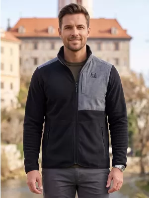 Moški pulover iz flisa ALTISPORT IKEG SIVA