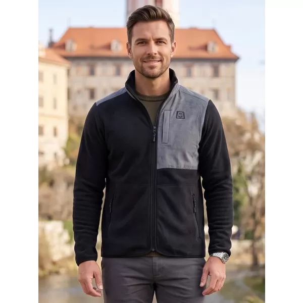  Moški pulover iz flisa ALTISPORT IKEG SIVA 