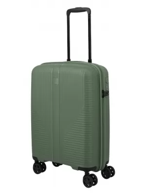 Kovček TRAVELITE Air Stripe S Slim ZELENA