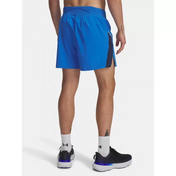 Moške kratke hlače UNDER ARMOUR UA LAUNCH PRO 5 SHORTS MODRA 